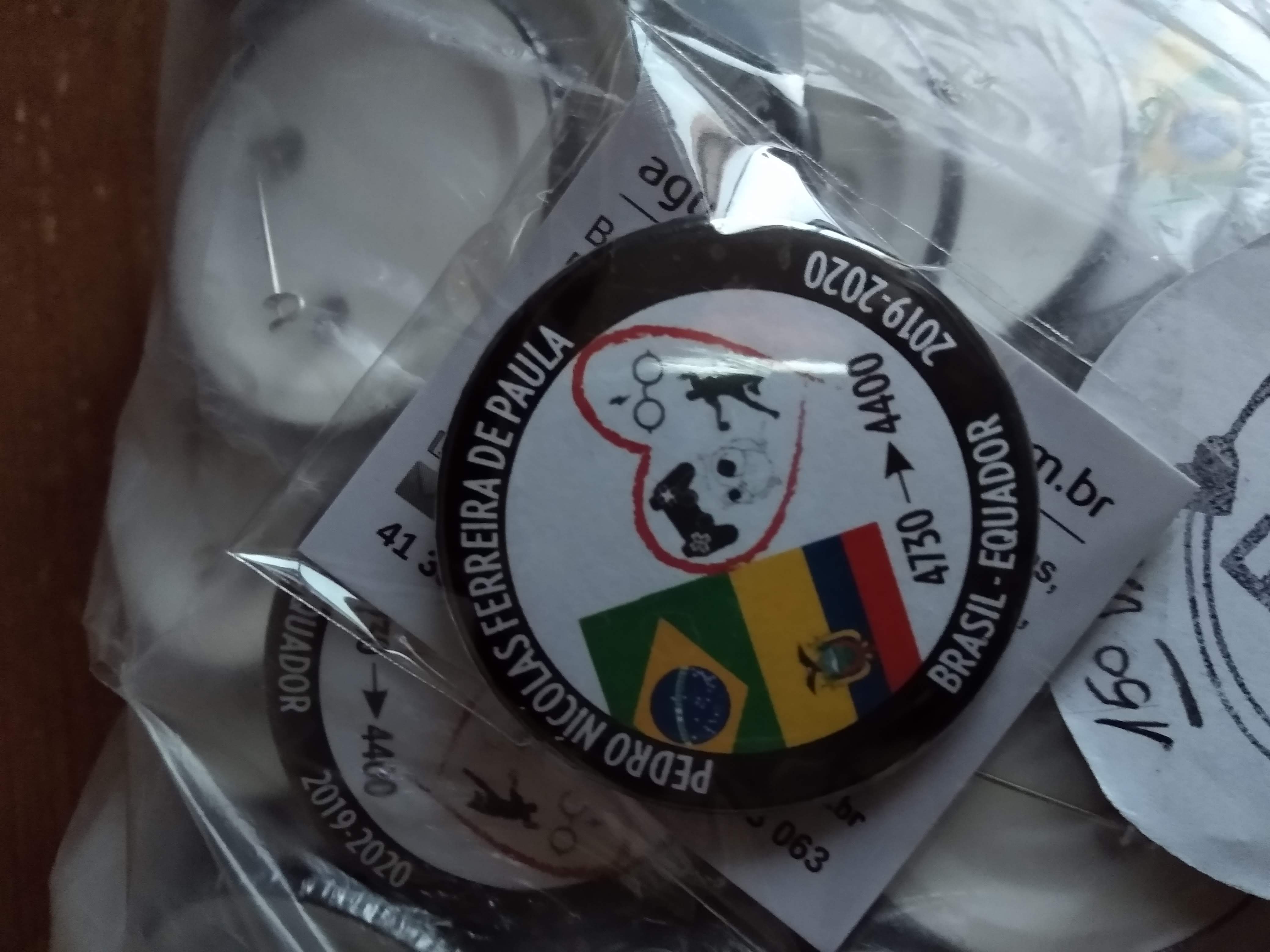 Bottons Para Intercâmbio
