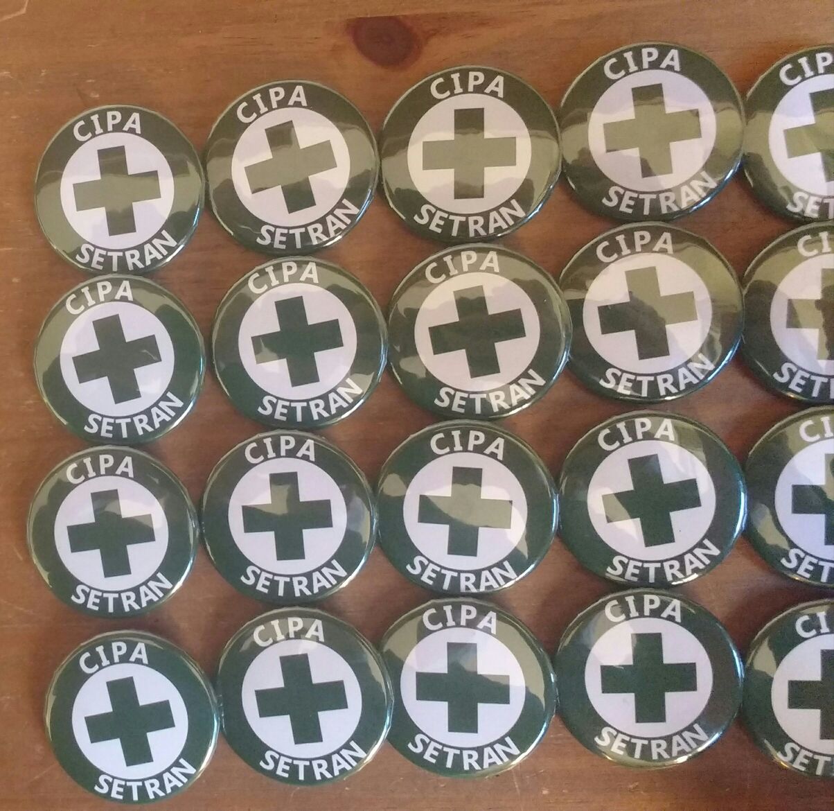 Bottons CIPA e Bottons para Brigadistas