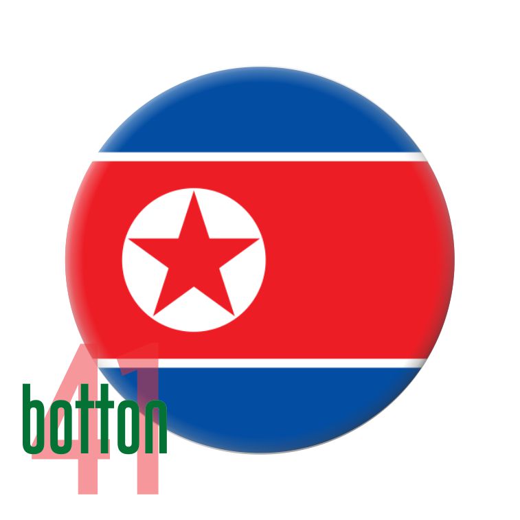 Bandeira Coreia do Norte