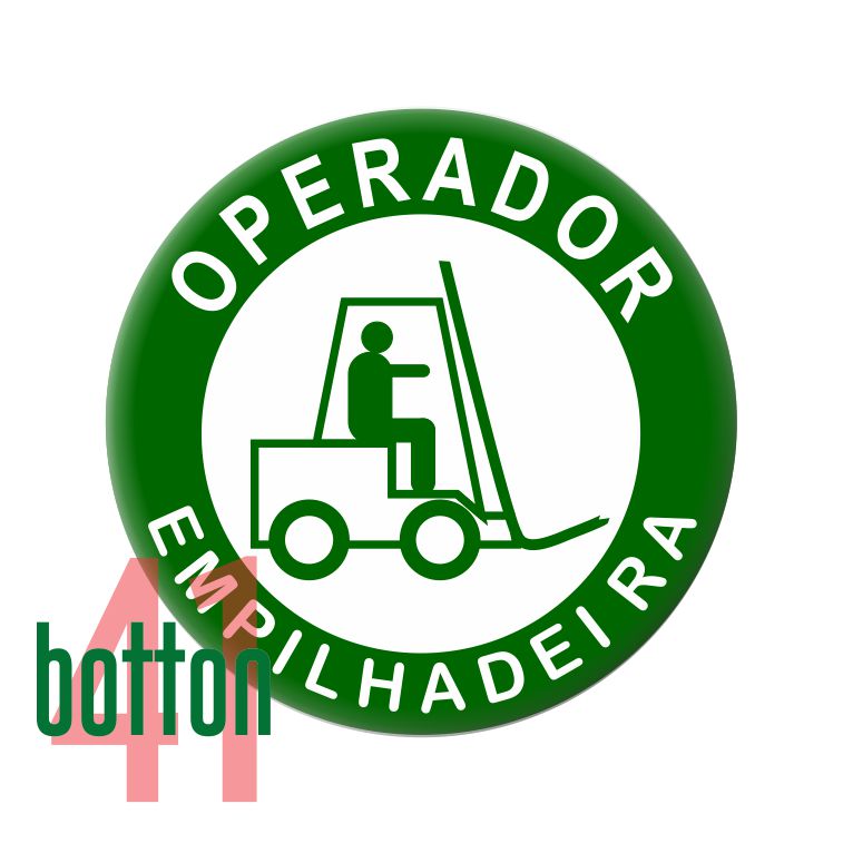 Botton Operador de Empilhadeira