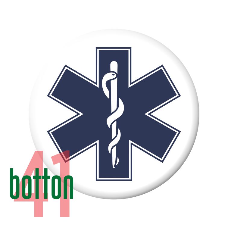 Botton Estrela da Vida